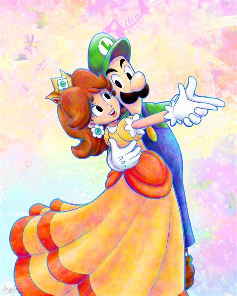 Princess Daisy And Luigi Wedding