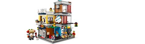 LEGO 31097 Townhouse Pet Shop & Café : Amazon.in: Toys & Games