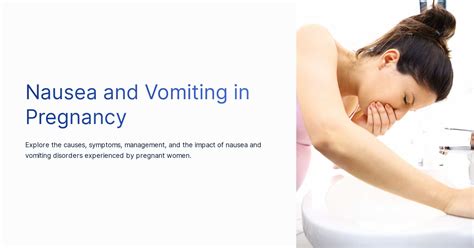 Bleeding Vomiting During Pregnancy
