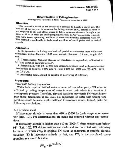 Image result for Falling Number Testing