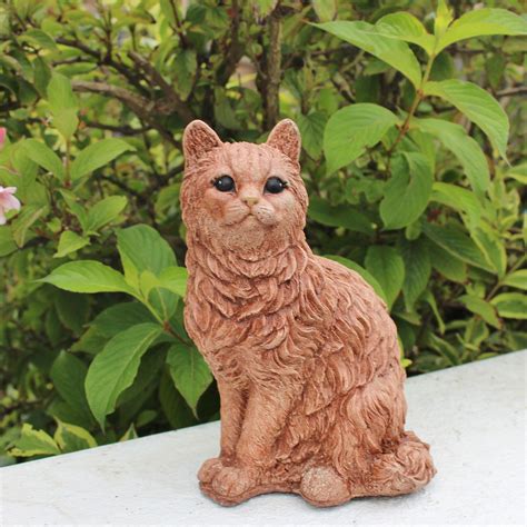 21 Cat Garden Statue Ideas Worth to Check | SharonSable