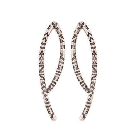 Aztec Bar Tribal Inspired Earrings – VOYLLA