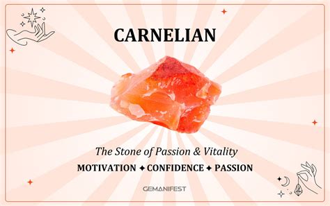Carnelian: The Stone of Passion & Vitality – Gemanifest