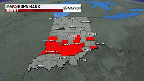 Burn bans in effect for 19 Indiana counties - Indianapolis News ...