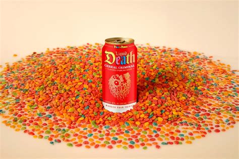 Experience Fruity Pebbles in Liquid Death's Cereal Criminal Water