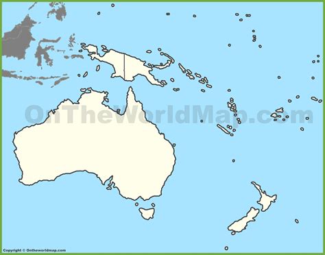 Africa Political Map Without Names