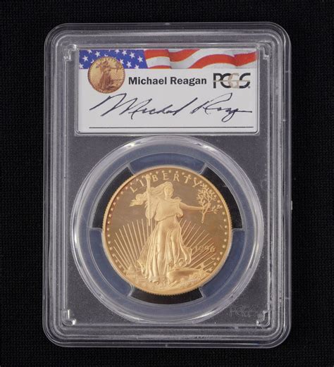 1996 Reagan Legacy $50 Gold Coin Pcgs Pr70 Auction