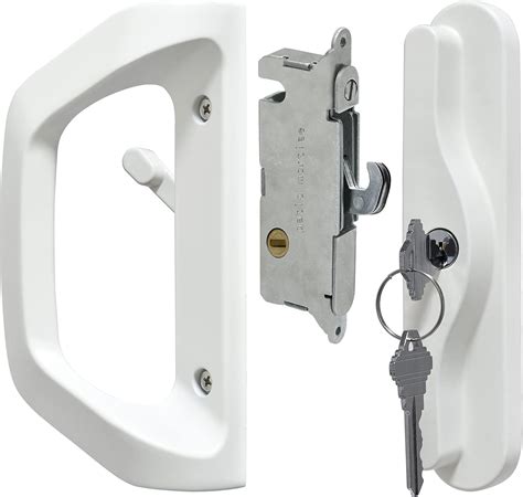 Amazon.com: EASILOK Sliding Patio Door Handle Lock Set with Key ...