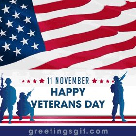 Happy Veterans Day GIFs - 1471 | GreetingsGif.com for Animated Gifs