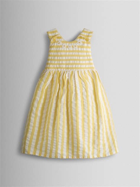 Buy JoJo Maman Bébé Yellow Cross Back Appliqué Sundress from Next India