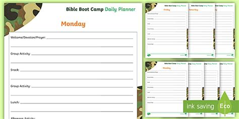 Vacation Bible School Daily Plan | Christianity | Twinkl USA
