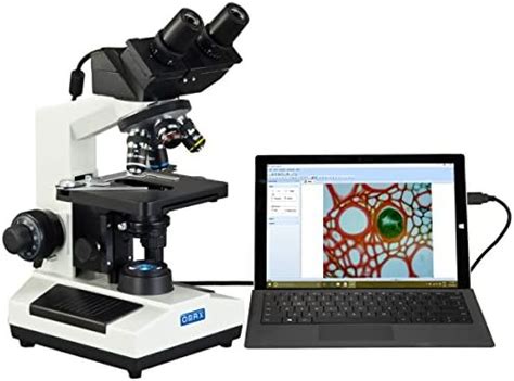 Buy OMAX - MD827S30L Built-in 3MP Camera 40X-2000X Digital Biological ...