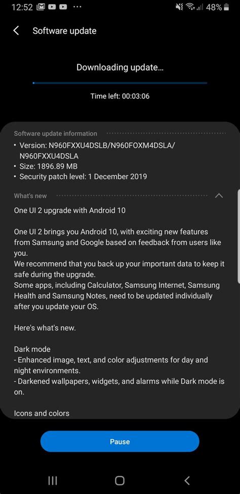 Image result for Update Note 4 to Android 10