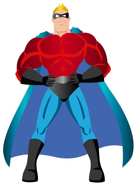 Super Hero Clip Art