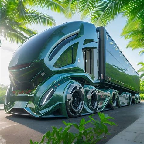 Luxury Semi Truck Design
