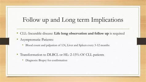 Chronic Lymphocytic Leukemia (CLL) | PPTX