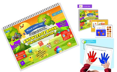 Buy Knowledge Book For Little Inventors | Montessori Books for Kids ...