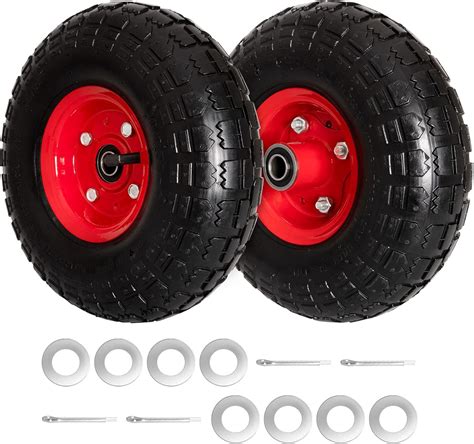 Set of 2 Pneumatic Tires with Wheel for Gorilla Cart Bahrain | Ubuy