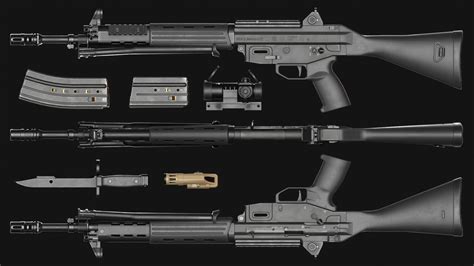 3D model Howa Type 89 - JSDF Assault Rifle Pack - Game Asset VR / AR ...
