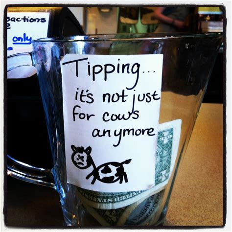 Cows Funny Tip Jars