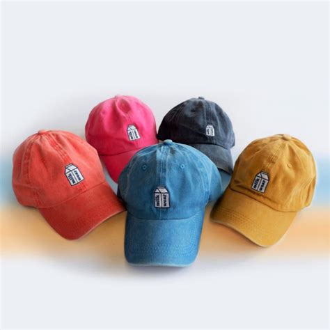 Milkwear Acid Wash Baseball Cap with Logo Embroidery | For Men & Women ...