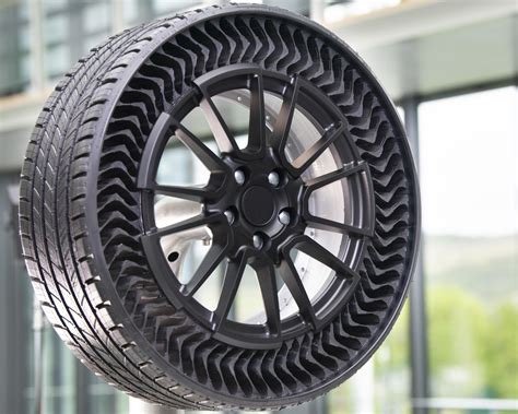 Michelin, GM present new airless wheel technology for passenger vehicles
