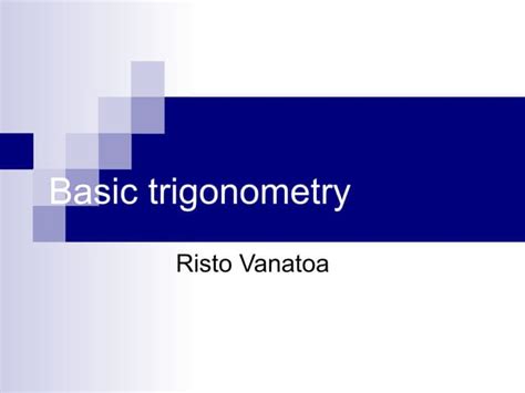 Image result for Basic Trigonometry Lessons