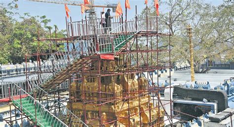 Maha Kumbhabhishekam set to begin on March 6 at Sri Durga Malleswara ...