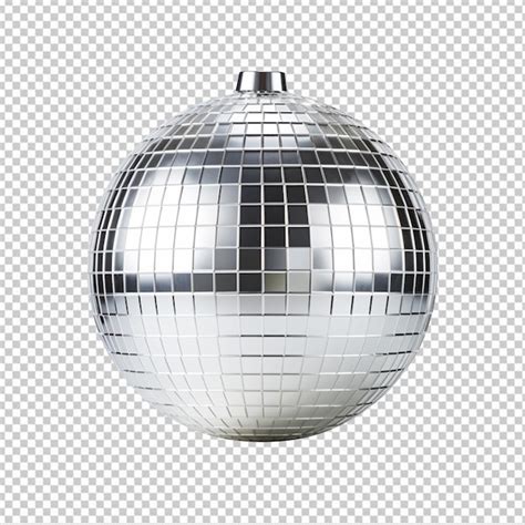 Premium PSD | Disco ball isolated on transparent background