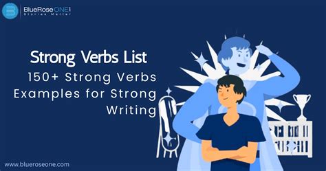 Strong Verbs List: 150+ Strong Verbs Examples for Strong Writing