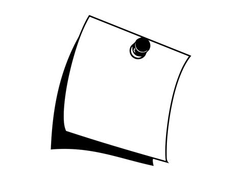 Post It Note Clip Art