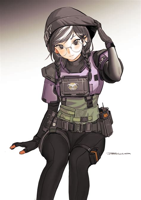 dokkaebi (rainbow six siege) drawn by devil_lo | Danbooru