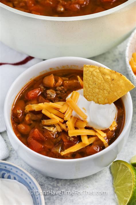 5 Ingredient Taco Soup