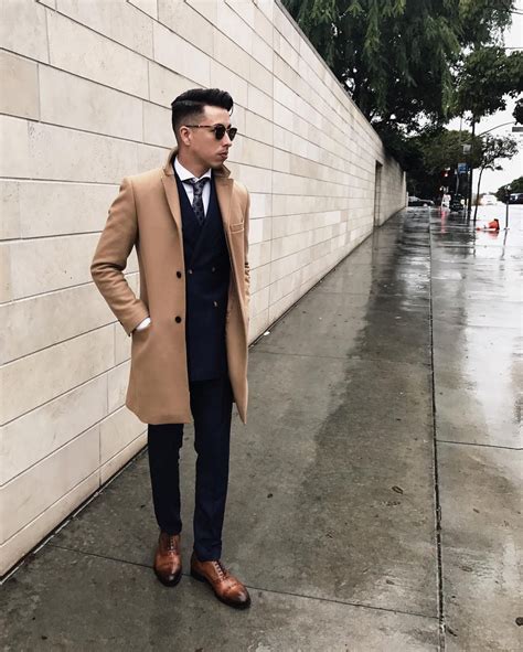 perfect fit // menswear, mens, style, fashion, topcoat, camel, overcoat ...