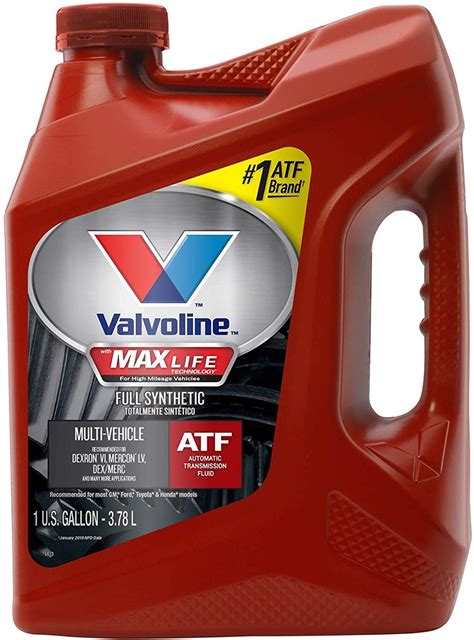 Valvoline 773775-3 Valvoline MaxLife Multi-Vehicle ATF Transmission ...