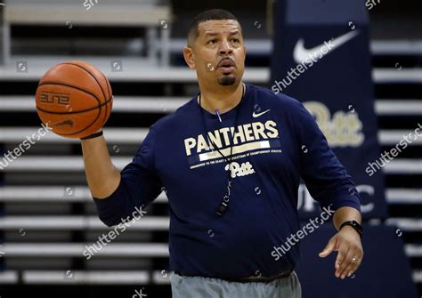 Pittsburgh Mens Basketball Coach Jeff Capel Editorial Stock Photo ...