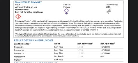 Monosomy x no result, low risk all others : r/NIPT
