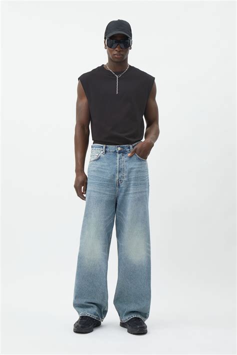 Mens Wide Leg Jeans, Jeans Fit, All Jeans, Loose Fit Jeans, Denim Jeans ...
