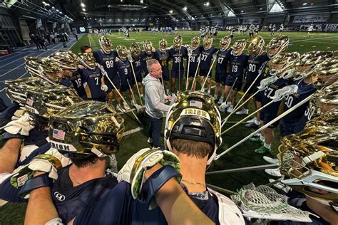 Notre Dame releases its 2024 Men's Lacrosse Schedule - One Foot Down