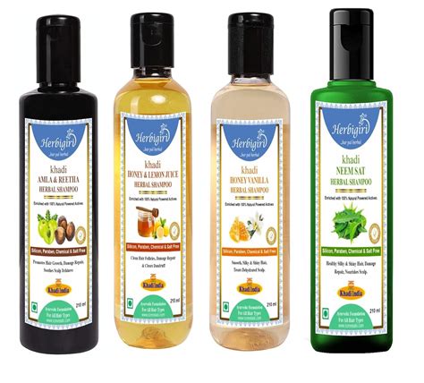 Buy Herbigiri Khadi Amla Reetha, Honey Lemon Juice, Honey Vanilla ...