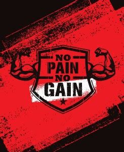 no pain no gain |Motivational Poster|Inspirational Poster|Gym poster ...