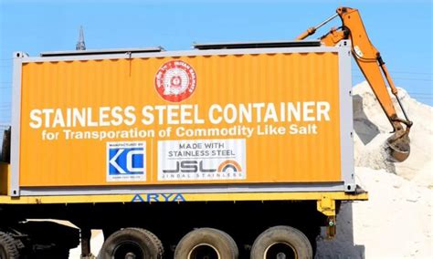 Jindal Stainless unveils first stainless steel salt container for ...
