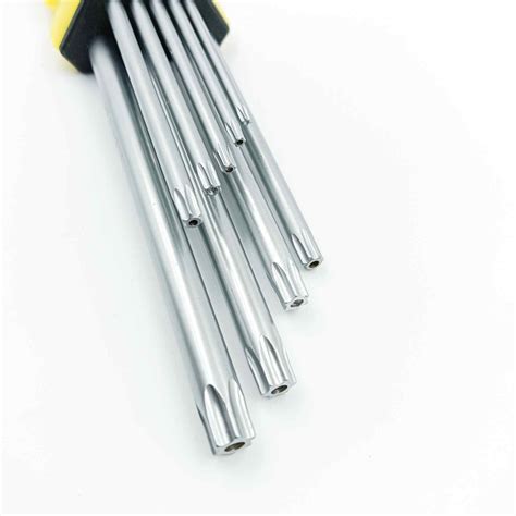 Torx key set 9pcs flower alenkey set star key set T10 to T50 jon ...