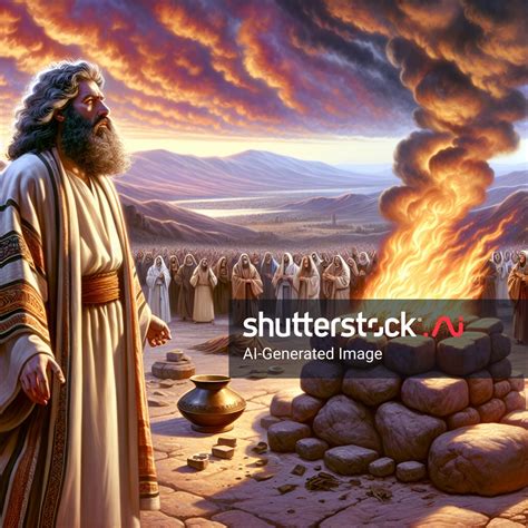 Show Bible Story Elijah On Mount AI-generated image 2510085693 ...