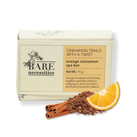 Orange Cinnamon Bathing Bar | Smooth & Clear Skin - 75g | Body Soap by ...