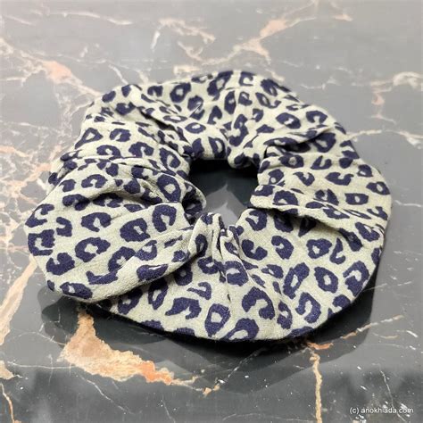 Anokhi Ada Handmade Tiger Print Fabric Scrunchie for Girls and Women ...