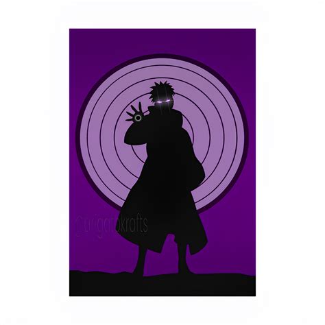 Obito Uchiha Portrait Poster – Inkyprinty.in
