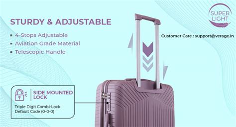 Verage V-Lite Galaxy 68 cms Teal Hard Sided Check-in Size Luggage ...