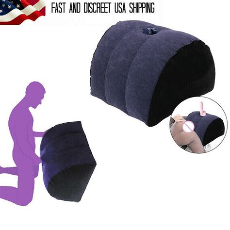 Inflatable Sex Pillow With Hole Can Insert Dildo Couples Position Soft Cushion | eBay