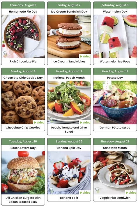 National Food Days for Marketing | Baldwin Publishing